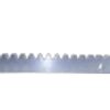 BARRA CREMALLERA DE ACERO ZINCADO DE 1 MT MODULO 4