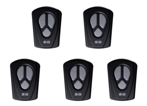 KIT 5 RADIO TRANSMISOR NEW SAW PMX 3 BOTONES