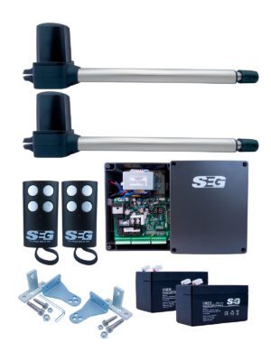 KIT PIVUS DOBLE 250 24 VOLTS CON BATERIAS DE RESPALDO.