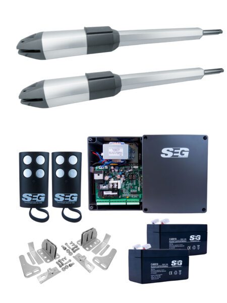 KIT PIVUS DOBLE 300 24 VOLTS CON BATERIAS DE RESPALDO