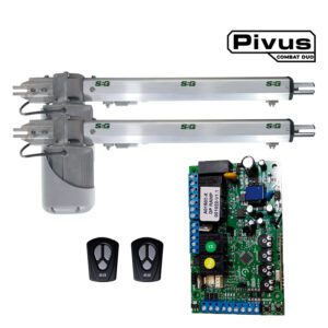 KIT PIVUS COMBAT DUO 0.75 127V CENTRAL RAMP 433MHZ.