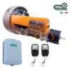 KIT OPERADOR DE CORTINA SEG 180KG CON FRENO ROLL CON CENTRAL SENCILLA  PARA OPERADOR DE CORTINA Y 2 RADIO TRANSMISORES AQUA
