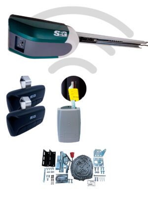 KIT OPERADOR DE CADENA RC 800 CON RIEL "C" WIFI