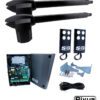 KIT PIVUS ABAT400 DOBLE 127V CON CENTRAL Y 2 CONTROLES 433MHZ
