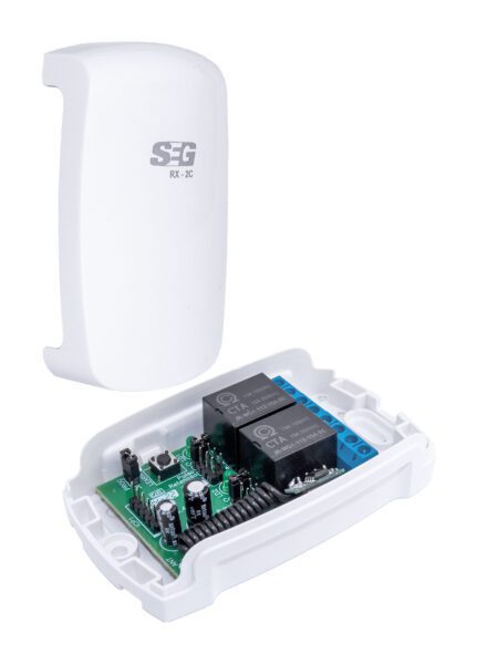 RECEPTOR SEG DOBLE CANAL 432 MHZ RX2C