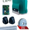 KIT SOLO CH 400 1/4HP 127V - CON CENTRAL GIII Y ENGRANE DE HIERRO 18 DIENTES Y  3 CREMALLERAS DE ACERO DE 1MT