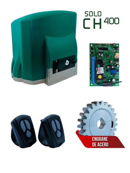SOLO CH 400 1/4HP 127V-60Hz- CON CENTRAL Y ENGRANE DE HIERRO 18 DIENTES