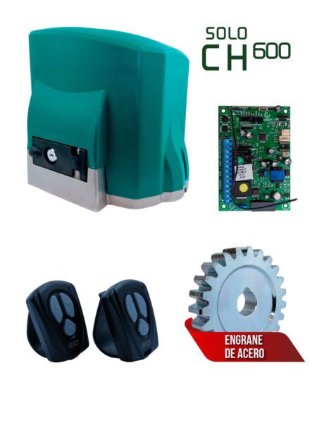 SOLO CH 600 1/3HP 127V-60Hz- CON CENTRAL Y ENGRANE DE HIERRO 18 DIENTES