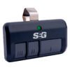 RADIO TRANSMISOR TX STEEL PARA OPERADORES SEG 433MHZ CON CLIP DE ACERO PARA VISERA