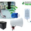 KIT ENERGIZADOR SHOCKER PRO CON WIFI, LLAVE Y CONTROL INCLUYE SIRENA DE 20W Y BATERIA DE 12V
