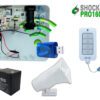 KIT ENERGIZADOR SHOCKER PRO CON WIFI, LLAVE Y CONTROL INCLUYE SIRENA DE 30W Y BATERIA DE 12V