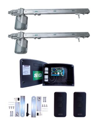 KIT PIVUS ECO 0.75 127V CENTRAL DOBLE RAMP PLUS 433MHZ 2 TX LIGHT