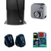 KIT MOTOR CORREDIZO SOLO FORZA2.5 FCM 220 VAC 60HZ C/QUADRO B601 220 VAC 60HZ INCLUYE 2 RADIO TRANSMISORES NEW