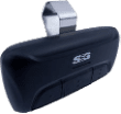 RADIO TRANSMISOR PARA OPERADOR DE CADENA SEG 433MHZ CON CLIP METALICO PARA VISERA