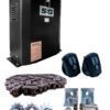 KIT SOLO 5.0 INDUSTRIAL C/CENTRAL CONTACTORA TRIFASICA, 2 TX NEW, KIT CONJUNTO PIÑON Y5 MTS DE CADENA