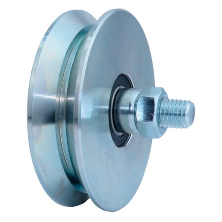 110-20-32-2 RUEDA 200X32 DOBLE BALERO CANAL "Y" SIN SOPORTE 640 KG