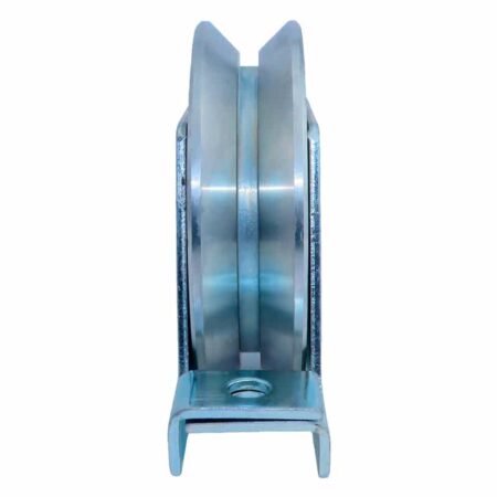 RUEDA 160X32 DOBLE BALERO CANAL "Y" CON SOPORTE 640 KG