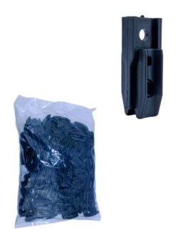 BOLSA CON 100 AISLADOR ESQUINERO NEGRO CHALLENGER