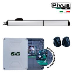 KIT 1 PIVUS-HI VASTAGO CORTO SEG, CENTRAL CON DESACELERACION Y BOMBEO Y 2 CONTROLES NEW