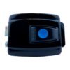 CERRADURA SEG 12V NEGRA - 42MM CH. TETRA. F. ESP. C/BOTON