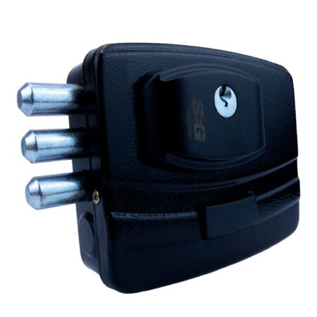 CERRADURA SEG 12V NEGRA 42 MM ULTRA