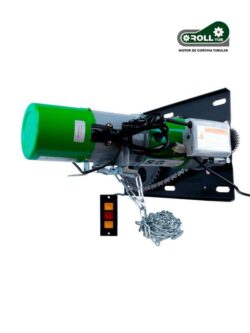 OPERADOR TUBULAR PARA CORTINA INDUSTRIAL 300KG 110V CARRERA 6M