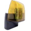 LAMPARA DESTELLANTE SEG 110/220V LED AMBAR CON BASE
