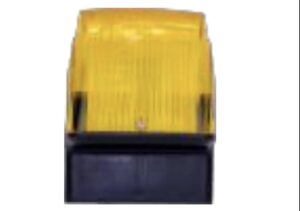 LAMPARA DESTELLANTE SEG 12/24V LED AMBAR CON BASE