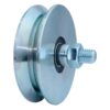 110-14-32-2 RUEDA 140X32 DOBLE BALERO CANAL "Y" SIN SOPORTE 550 KG