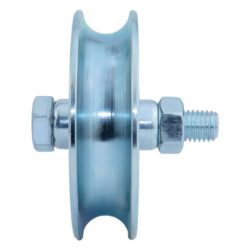 RUEDA 140X32 DOBLE BALERO CANAL "U" SIN SOPORTE 550 KG