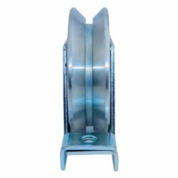 RUEDA 140X32 DOBLE BALERO CANAL "Y" CON SOPORTE 420 KG