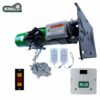 KIT OPERADOR CORTINA TUBULAR INDUSTRIAL SEG 1000KG 127V CENTRA PLUS,2 AQUA,BOTONERA 3 PASOS,PLACA FIJACION, CADENA DESTRABE